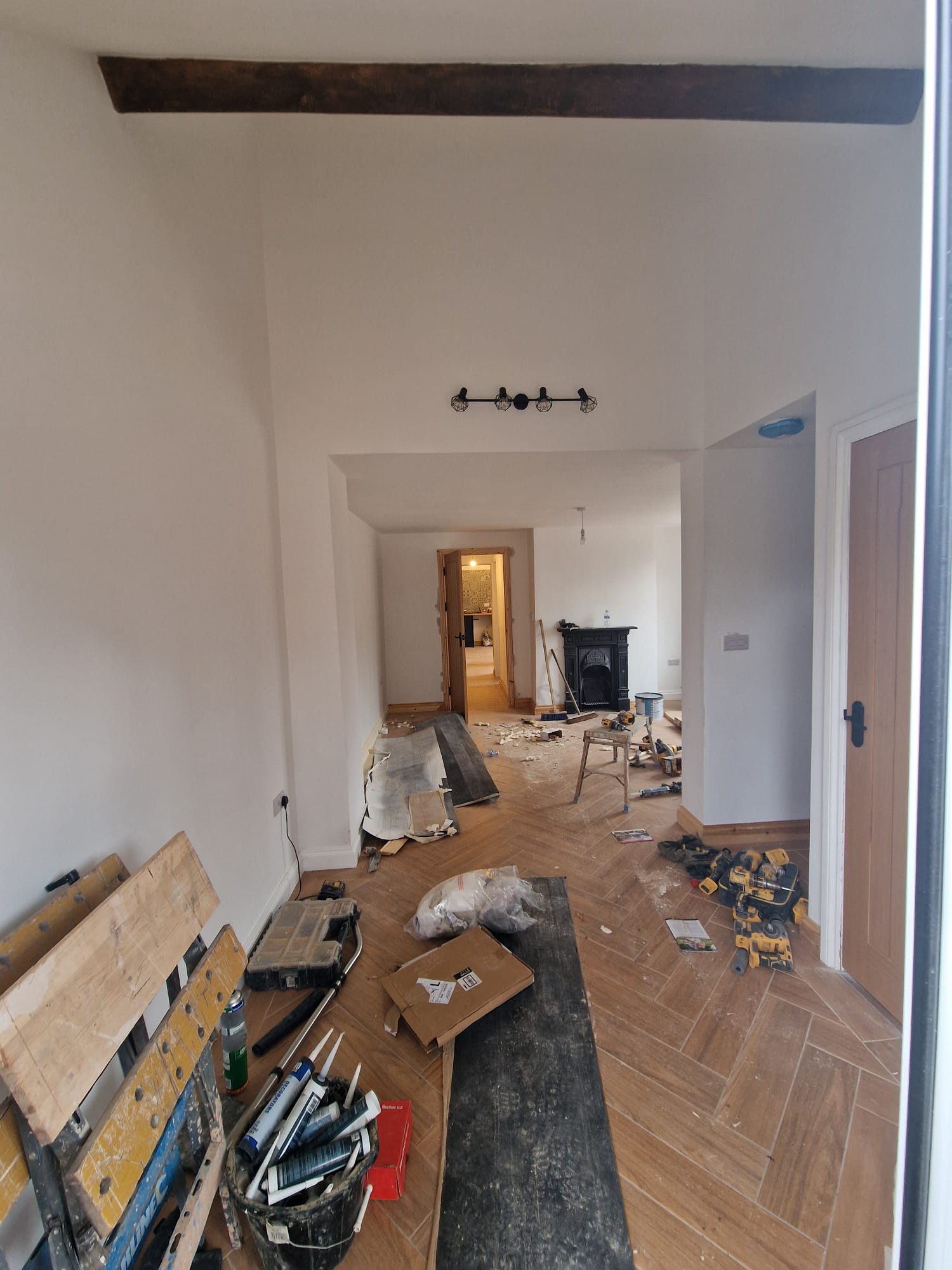 Modern Open-Plan Living Space